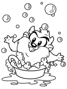 Zwariowane melodie Kolorowanie Online